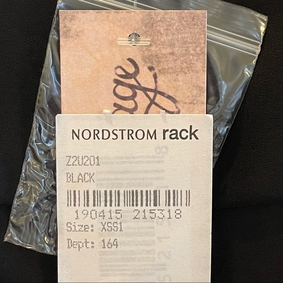 NWT Como Vintage Sheer Black Dress - XS - Picture 6 of 11